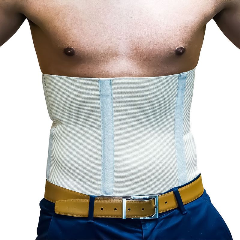 Braguero Hernia Inguinal White Xlarge - Ortopédicos Futuro