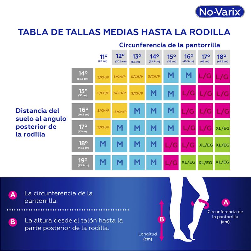 Medias de Compresión Mujer 15-20 mmHg Transparente Beige No-Varix