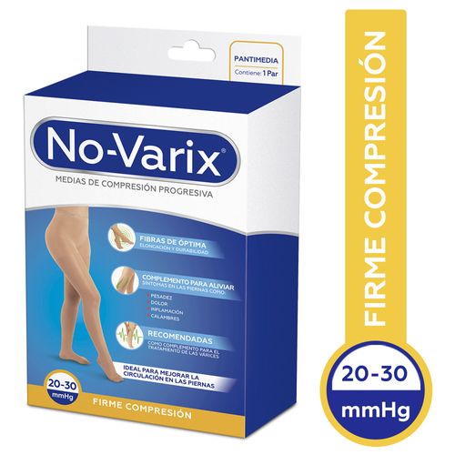 Pantimedia De Compresión No-Varix® 20-30 Mmhg Transparente