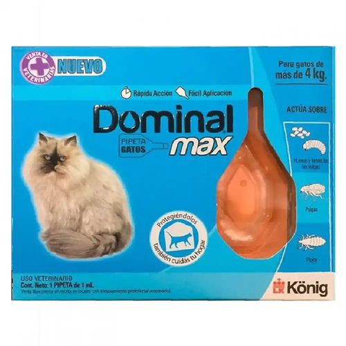 Dominal Max Gato Mas 4 años