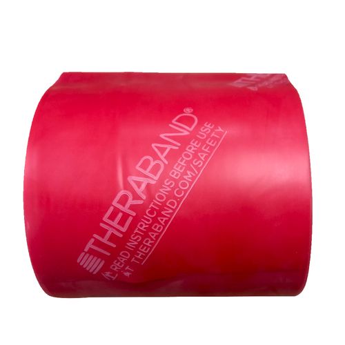 Theraband Para Ejercicio Red Rollo 45M