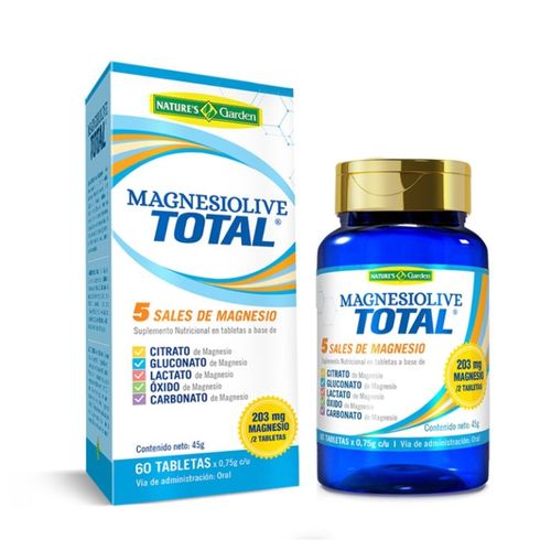 SUPLEM NUTR MAGNESIOLIVE X 60