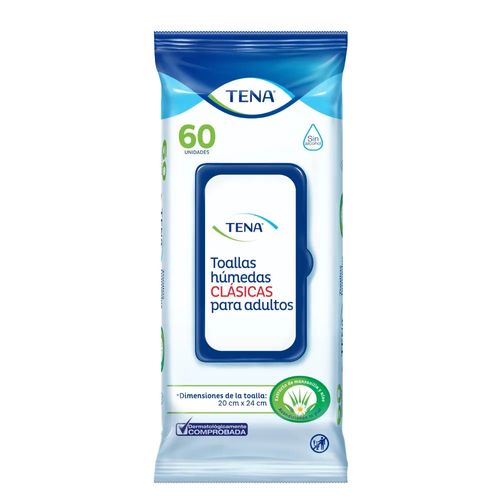 Toallas Húmedas Tena Clasicas x60